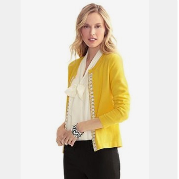 Banana Republic Sweaters - Banana Republic beaded cardigan